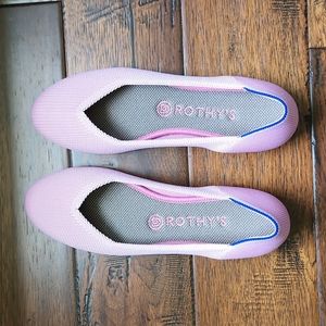 Rothy's women's flats size 9- light pink